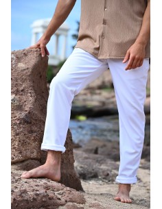 pantalon toile classe...