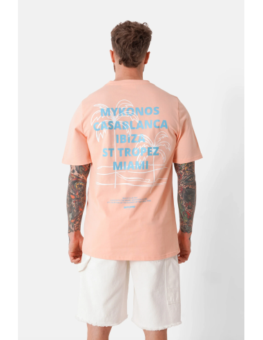 tshirt beach orange