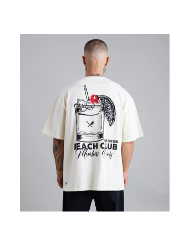 tshirt oversize beach club