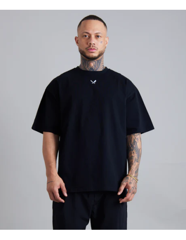 tshirt oversize "basketball hoop" noir