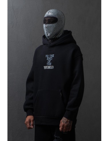 Hoodie noir "END OF THE WORLD"