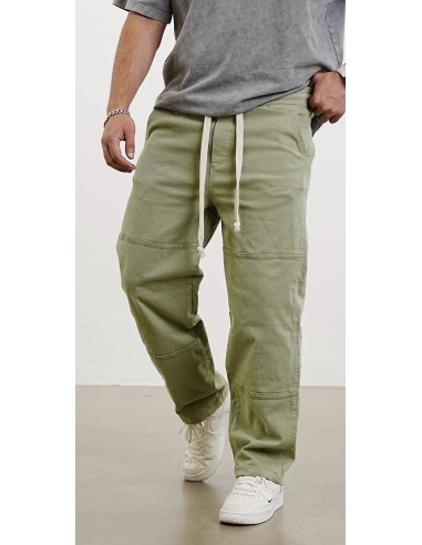 Pantalon baggy vert