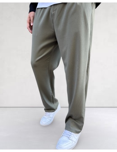 pantalon à pince loose khaki