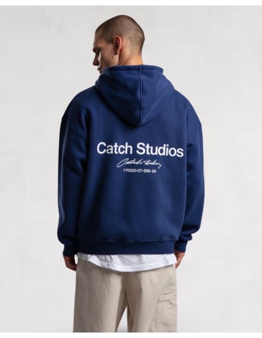 Hoodie "catch studios" bleu marine