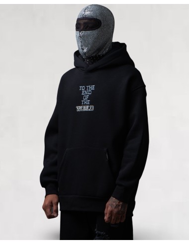 Hoodie noir "END OF THE WORLD"