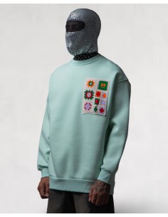 Sweat vert d'eau crewneck...