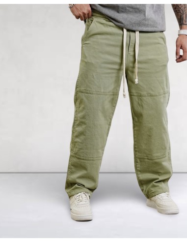 Pantalon baggy vert