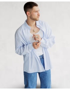 Chemise loose manches...