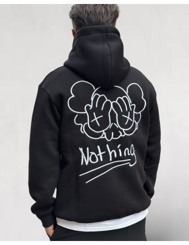 hoodie "we do" noir