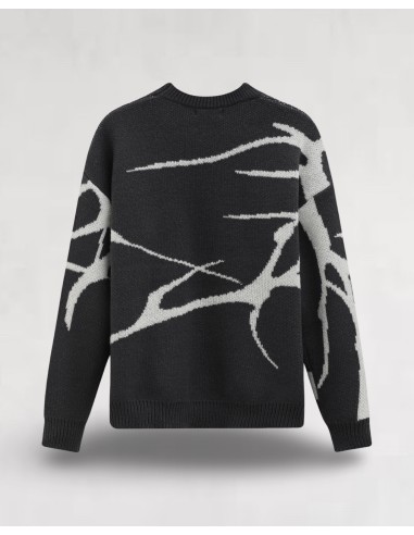 pull en maille anthracite