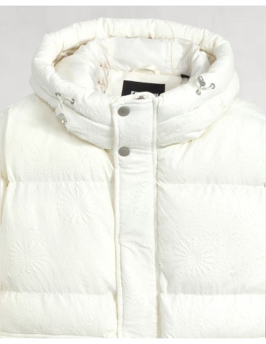 Doudoune à motif floral blanche Doudoune à motif floral blanche