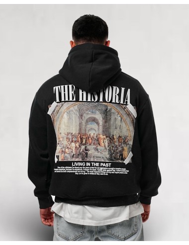 hoodie "history" noir