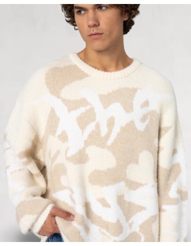 pull doux en maille "the sys" beige