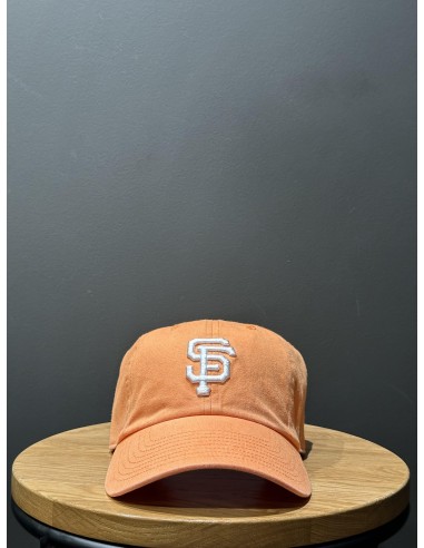 casquette 47 clean up sf mango orange