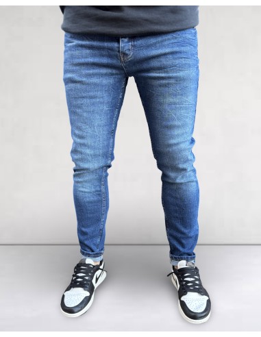 jeans bleu marine slim