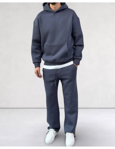 Ensemble Pantalon Hoodie Bleu marine