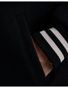 College jacket noir 2