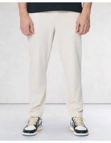 Pantalon ajusté classic uni beige