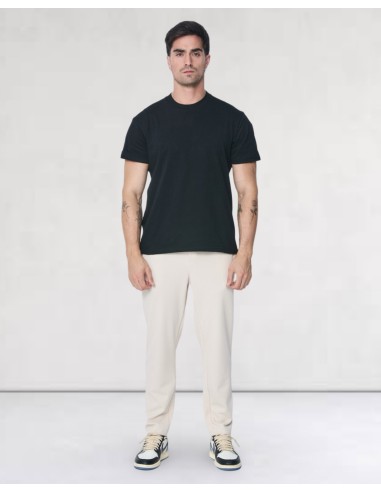 Pantalon ajusté classic uni beige Pantalon ajusté classic uni beige