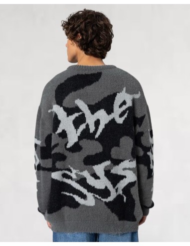 pull doux en maille "the sys" noir