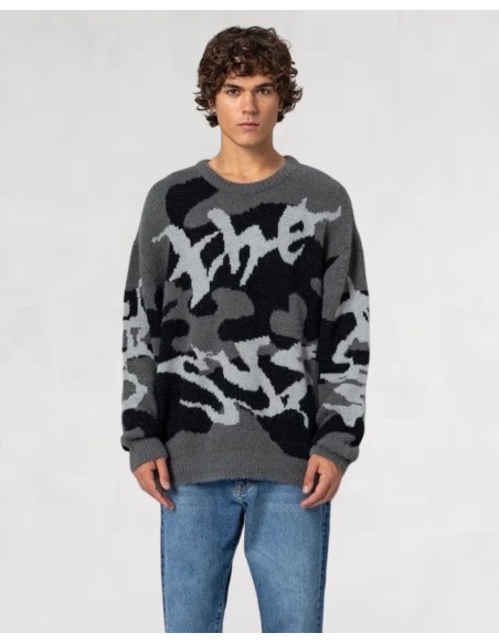 pull doux en maille "the sys" noir