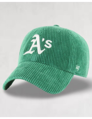 47CAP WIDE CORD OAKLAND GREEN