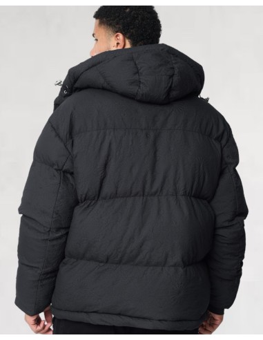 Doudoune à motif floral noire Doudoune à motif floral noire