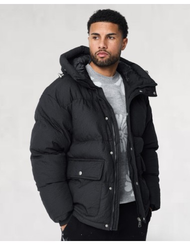 Doudoune à motif floral noire Doudoune à motif floral noire