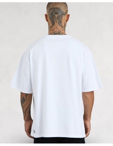 tshirt "Crew Member" oversize blanc