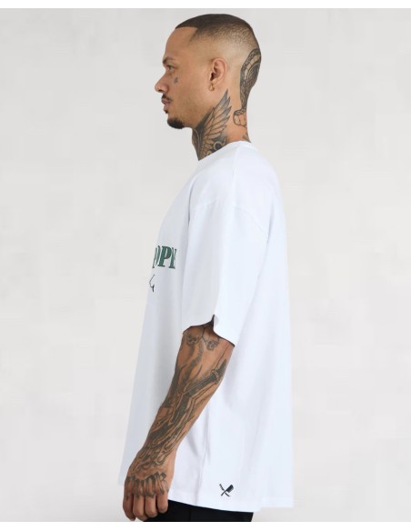 tshirt "Crew Member" oversize blanc