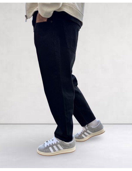 Jean boyfriend uni noir