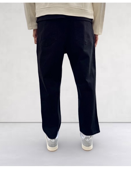 Jean boyfriend uni noir