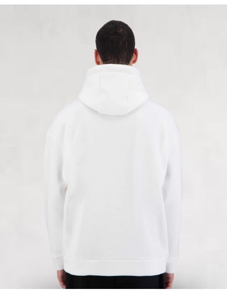 Hoodie Coeur Blanc Baby Blue