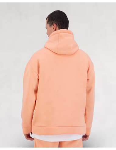 Hoodie Coeur Saumon Blanc