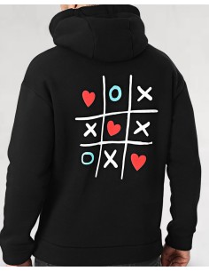 hoodie "LOVE WIN" noir