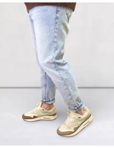 Jeans Boyfriend bleu clair 2