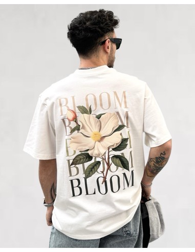 T-shirt "Bloom" blanc