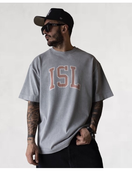 T-shirt "ISL" gris