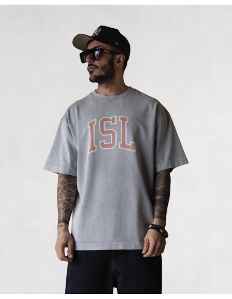 T-shirt "ISL" gris