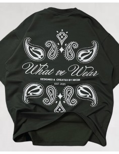 T-shirt "What We Wear" khaki
