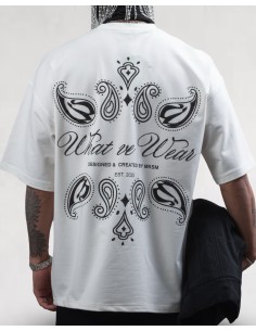 T-shirt "What We Wear" blanc