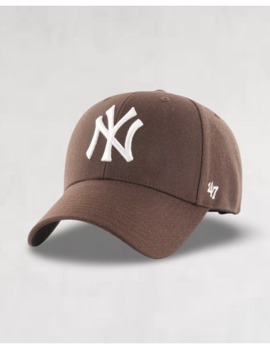 47 SNAPBACK NY MARRON BLANC