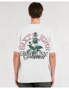 T-shirt gris clair...