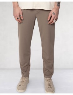 Pantalon ajusté classic uni...