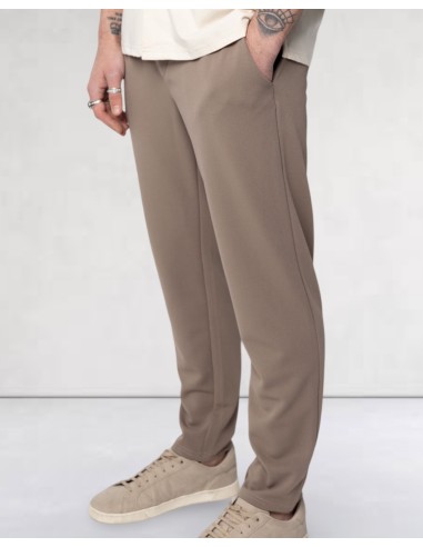 Pantalon ajusté classic uni marron clair Pantalon ajusté classic uni marron clair