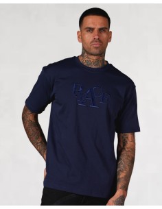 T-shirt "Peace" bleu marine