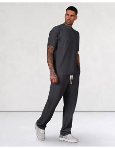 Ensemble coton anthracite