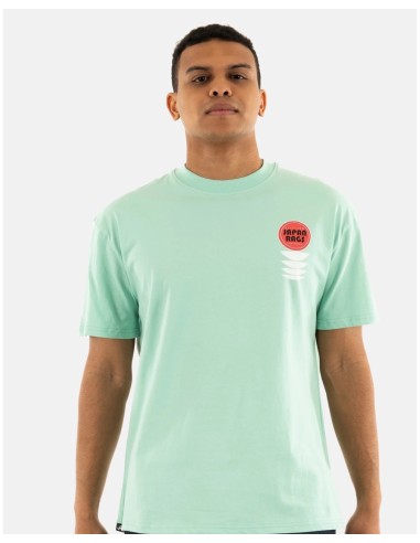 T-shirt OBITO vert d'eau