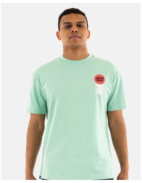 T-shirt OBITO vert d'eau