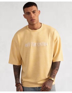 T-shirt "Off the system" jaune